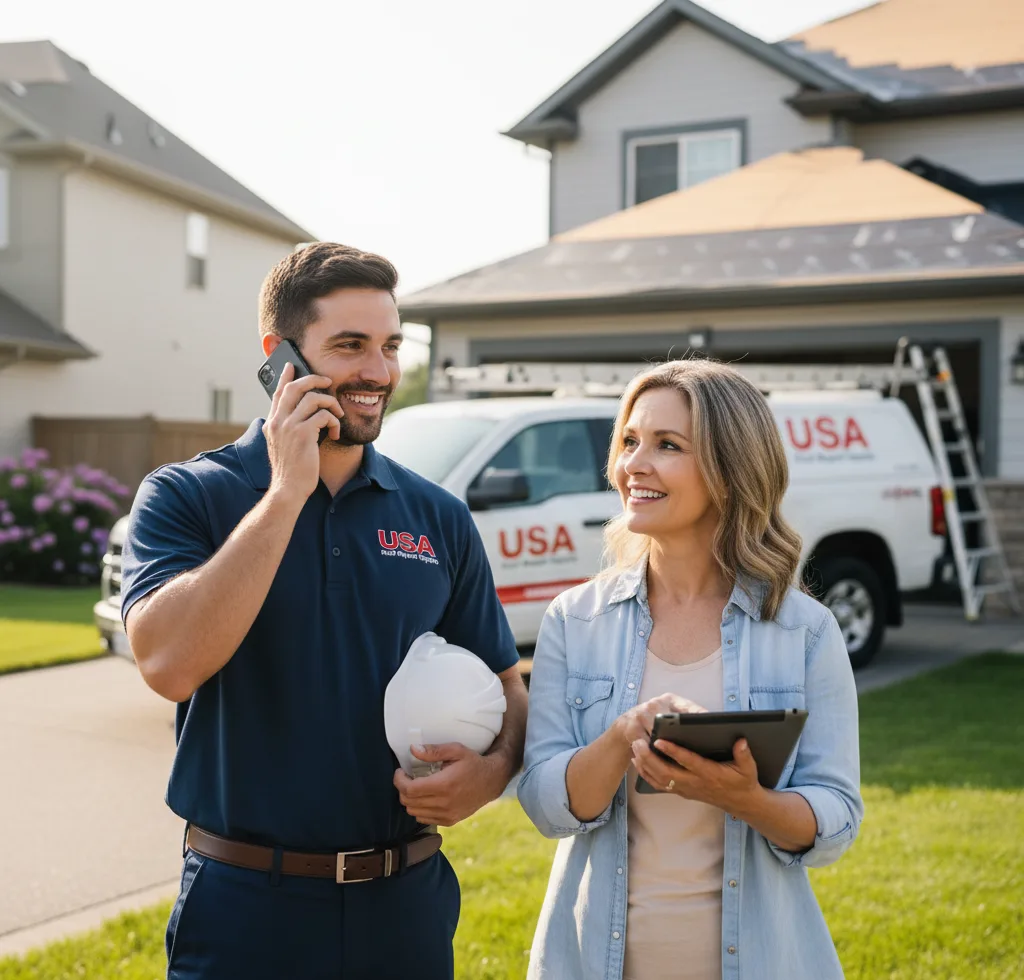USA Roof Repair Experts customer support in Bradford